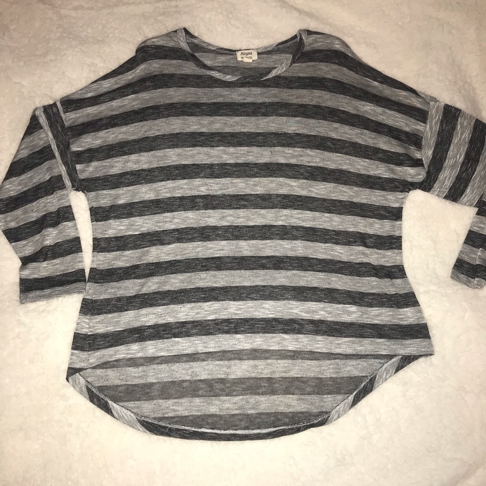 Aleyna by Zenana. Cute lightweight striped  top